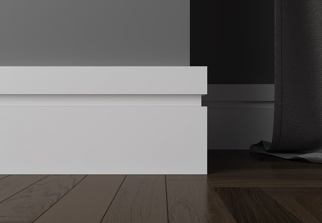 Плинтусы Ultrawood Архитектурный декор Base 1015L