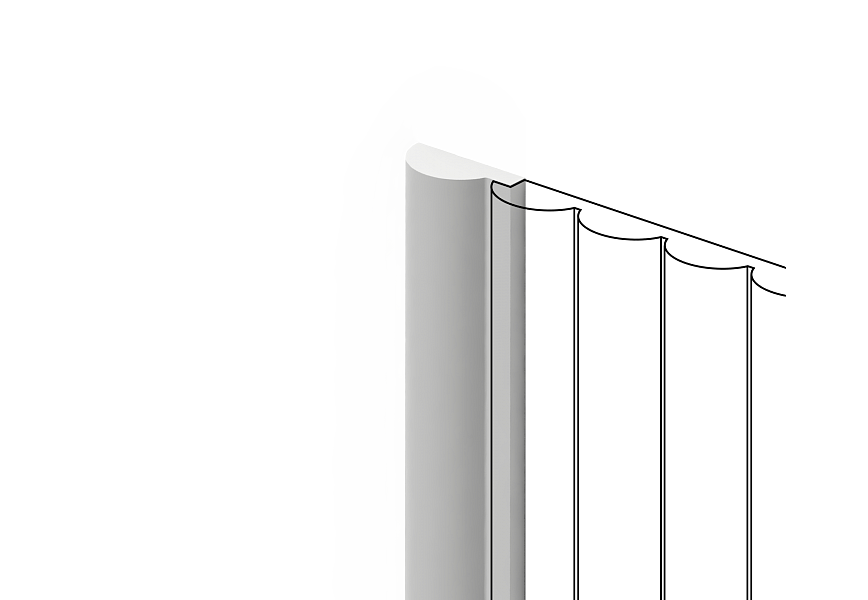 Молдинги HIWOOD Hiwood Decor LF135A/NP