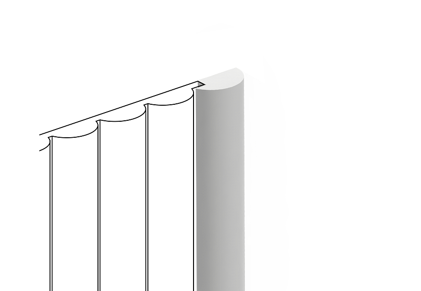 Молдинги HIWOOD Hiwood Decor LF135B/NP