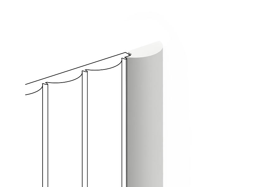 Молдинги HIWOOD Hiwood Decor LF137B/NP
