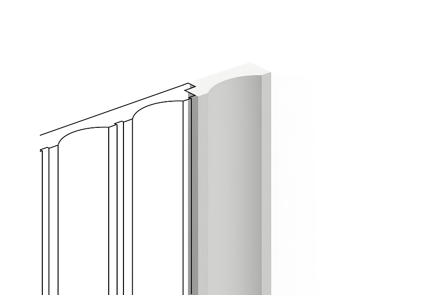 Молдинги HIWOOD Hiwood Decor LF138B/NP