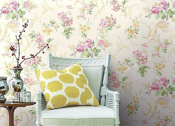 Обои Wallquest Springtime Cottage CG30007
