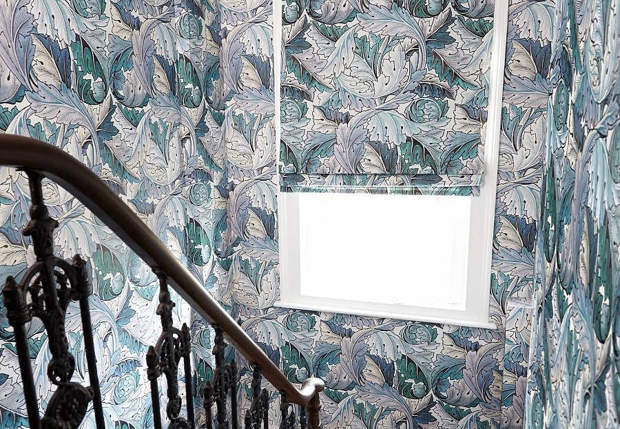 Панно и фотообои House Of Hackney London 1 Acanthus/Aegean Blue/Off White