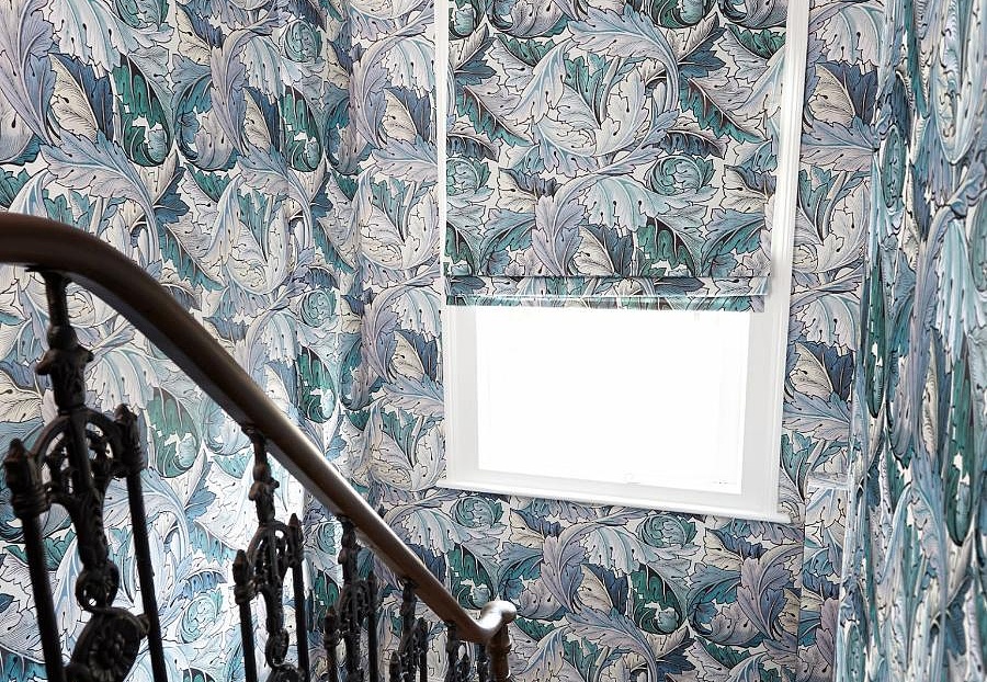 Панно и фотообои House Of Hackney London 1 Acanthus/Aegean Blue/Off White