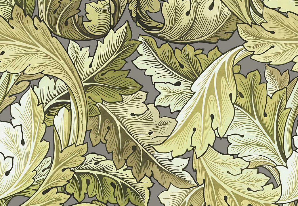 Панно и фотообои House Of Hackney London 1 Acanthus/Fossil Grey/Ochre