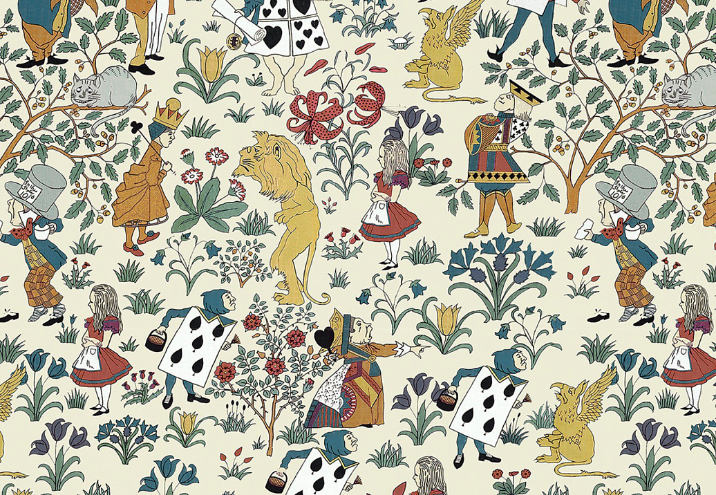 Панно и фотообои House Of Hackney London 1 Alice in Wonderland/Cream