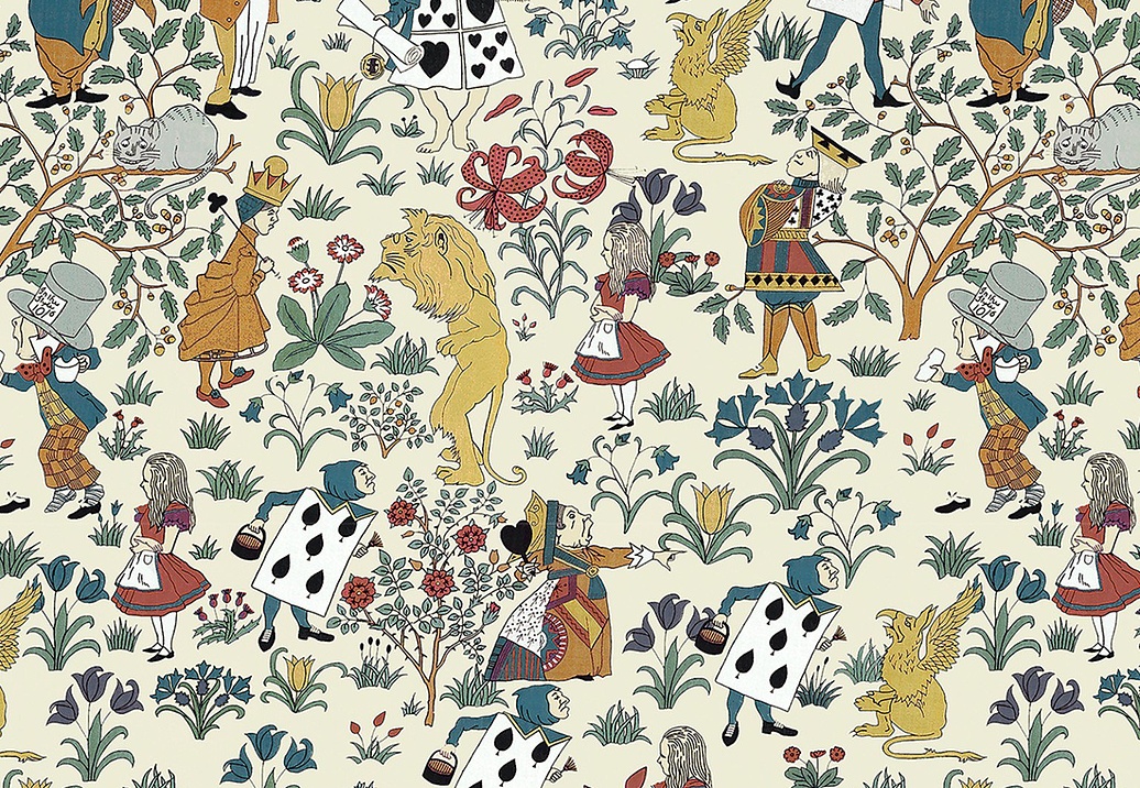 Панно и фотообои House Of Hackney London 1 Alice in Wonderland/Cream