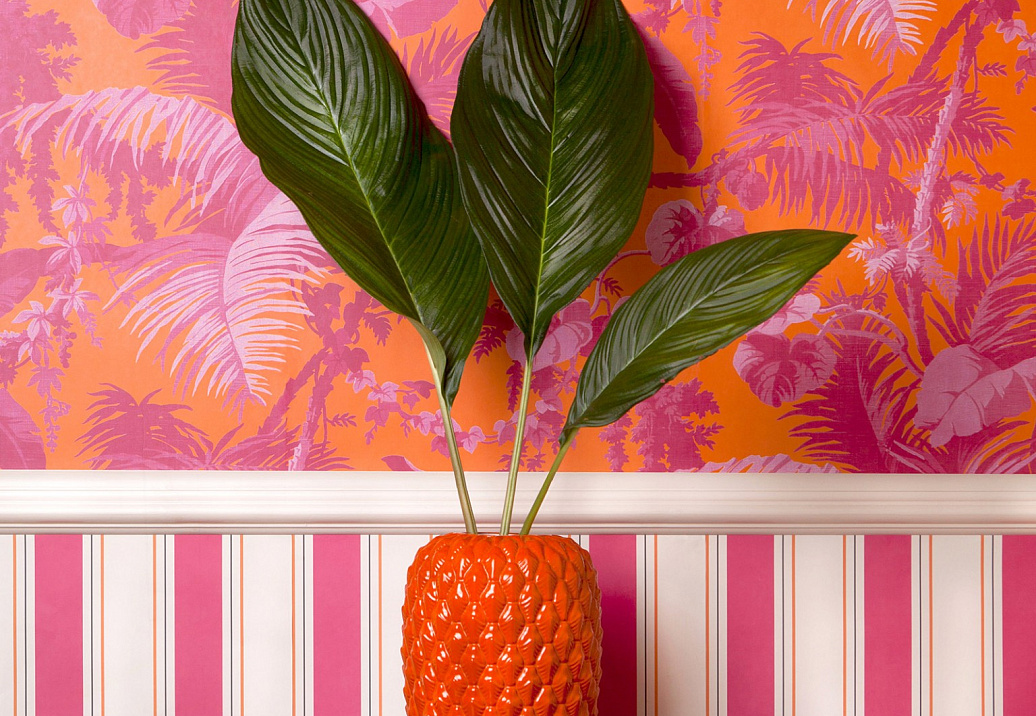 Панно и фотообои House Of Hackney London 2 Pampas/Tangerine/Azalea