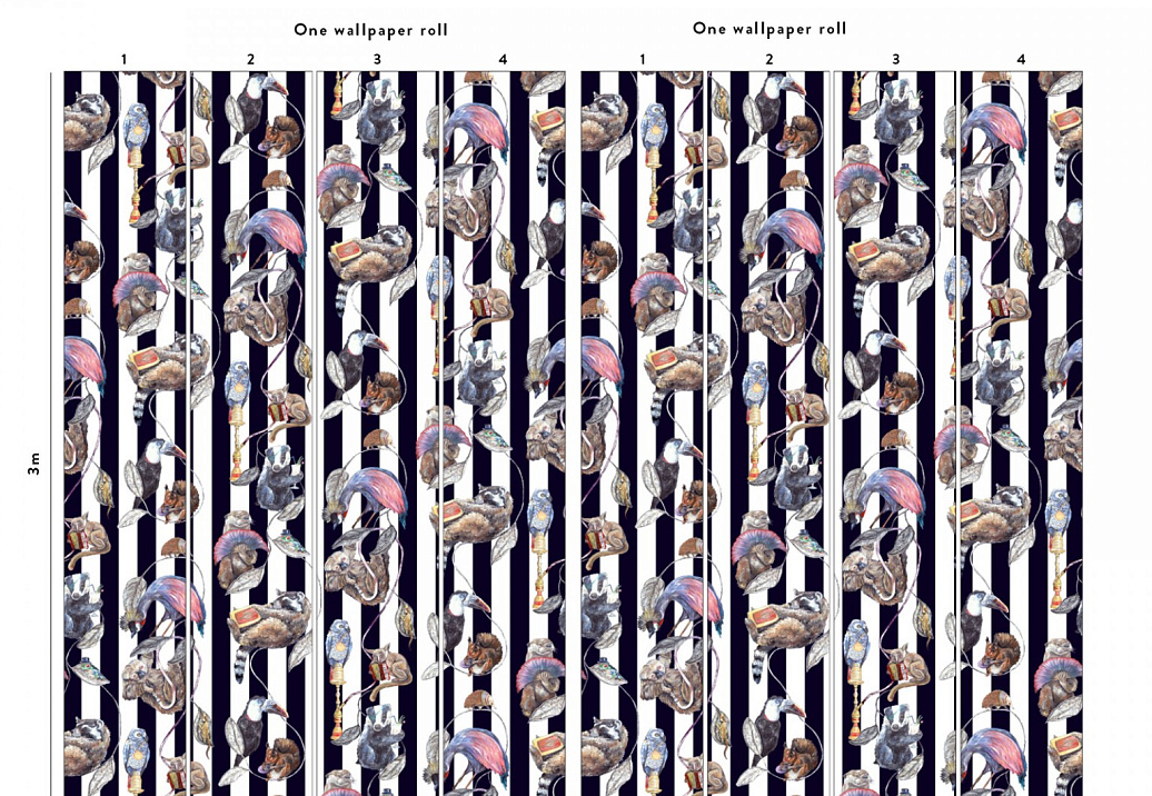 Панно и фотообои House Of Hackney London 2 Hackney Empire/Midnight Stripe