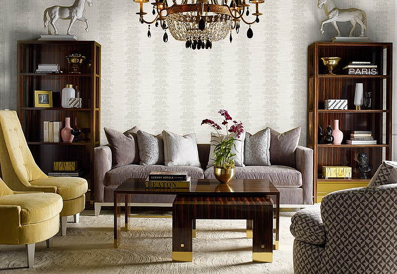 Обои Seabrook Lux Retreat by Lillian August LN10508