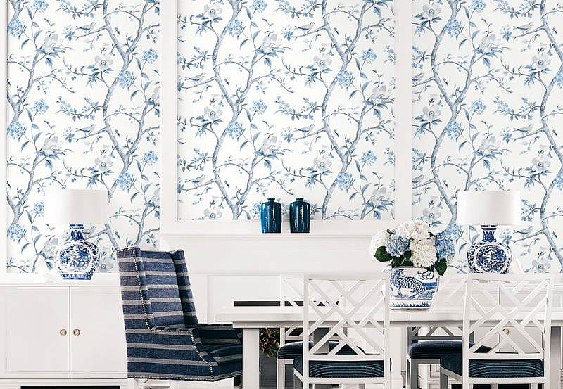 Обои Seabrook Lux Retreat by Lillian August LN11102