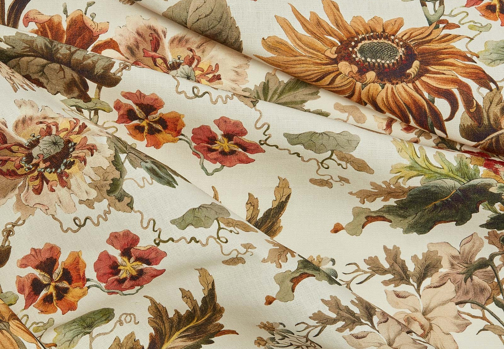 Ткань House Of Hackney Avalon Cotton Linen 1-FA-AVA-CL-ECR-XXX-XXX