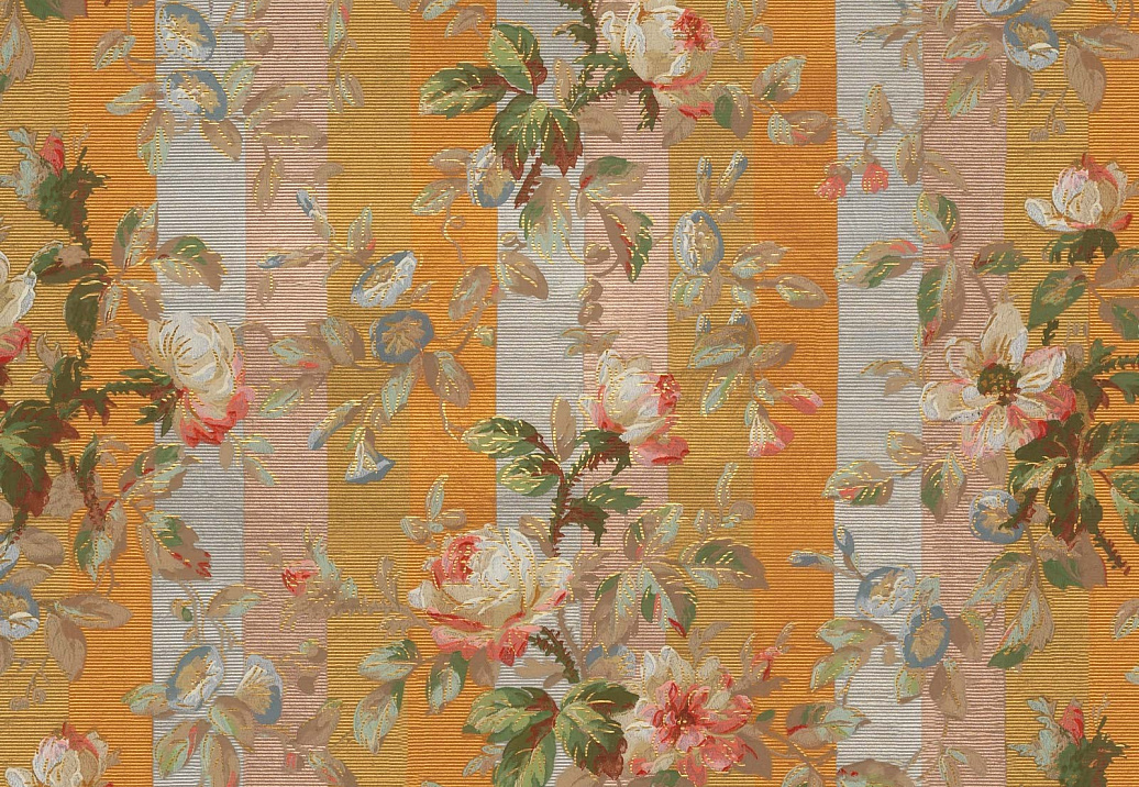 Ткань House Of Hackney Rainbow Rose Cotton Linen 1-FA-RAI-CL-DUS-XXX-XXX