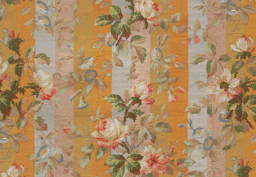 Ткань House Of Hackney Rainbow Rose Cotton Linen 1-FA-RAI-CL-DUS-XXX-XXX