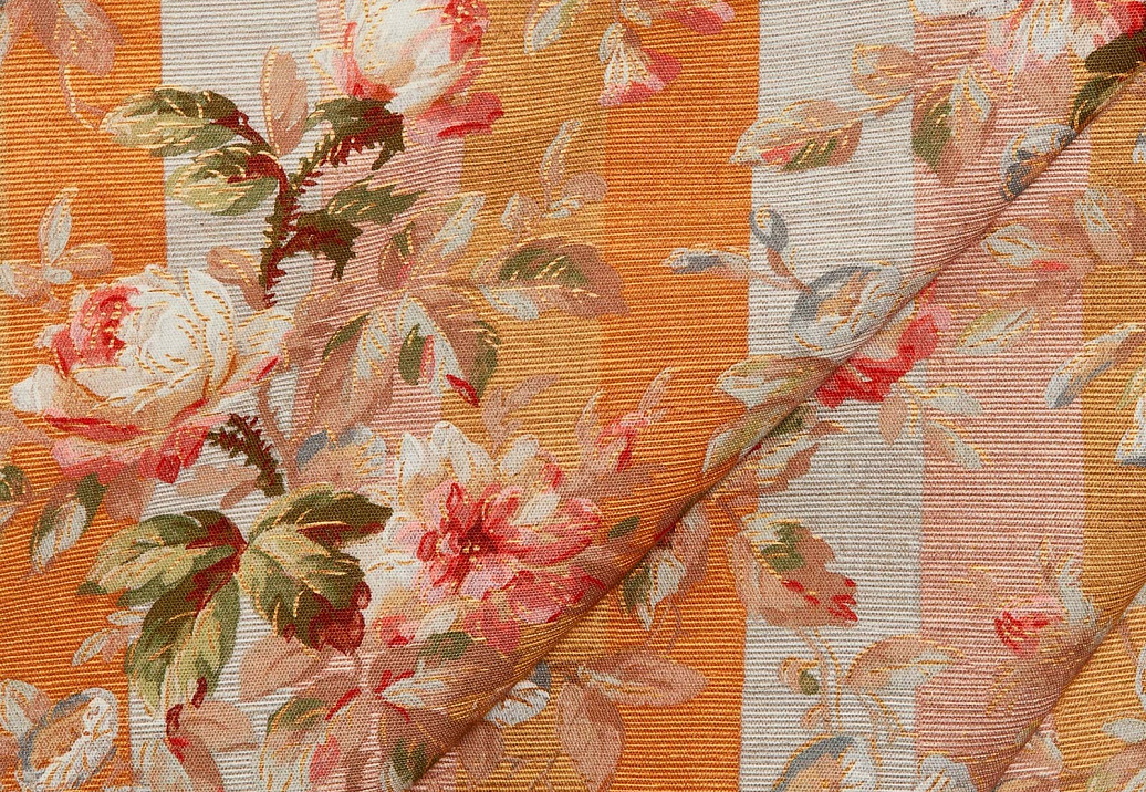 Ткань House Of Hackney Rainbow Rose Cotton Linen 1-FA-RAI-CL-DUS-XXX-XXX