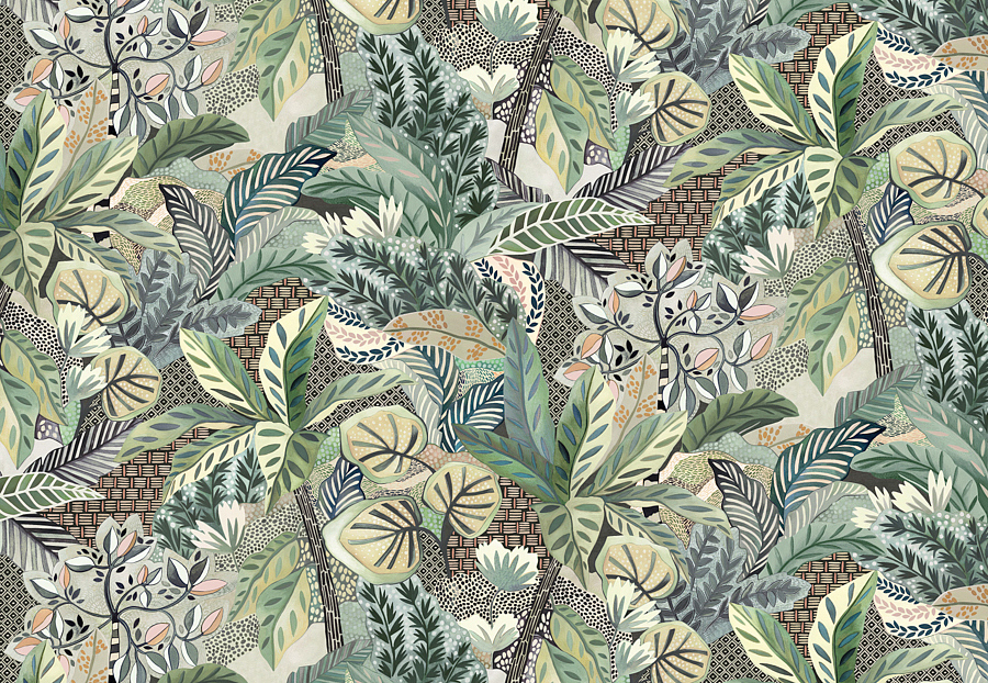 Ткань Osborne & Little Summerhouse F7446-02