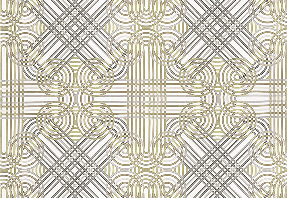 Ткань Hermes Spirographie 211056M01