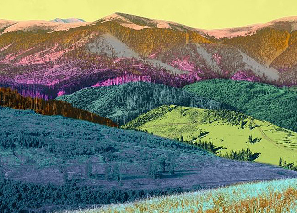 Панно и фотообои Rebel Walls No 4 Spectrum R13451
