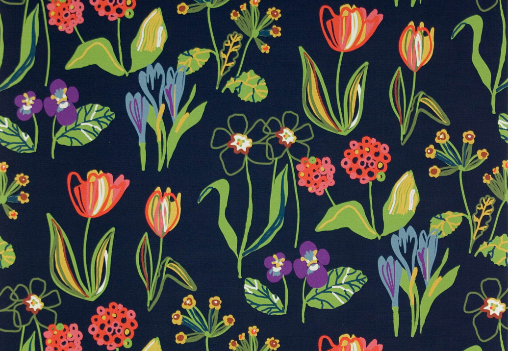 Ткань Kinnamark Floral 100921/02