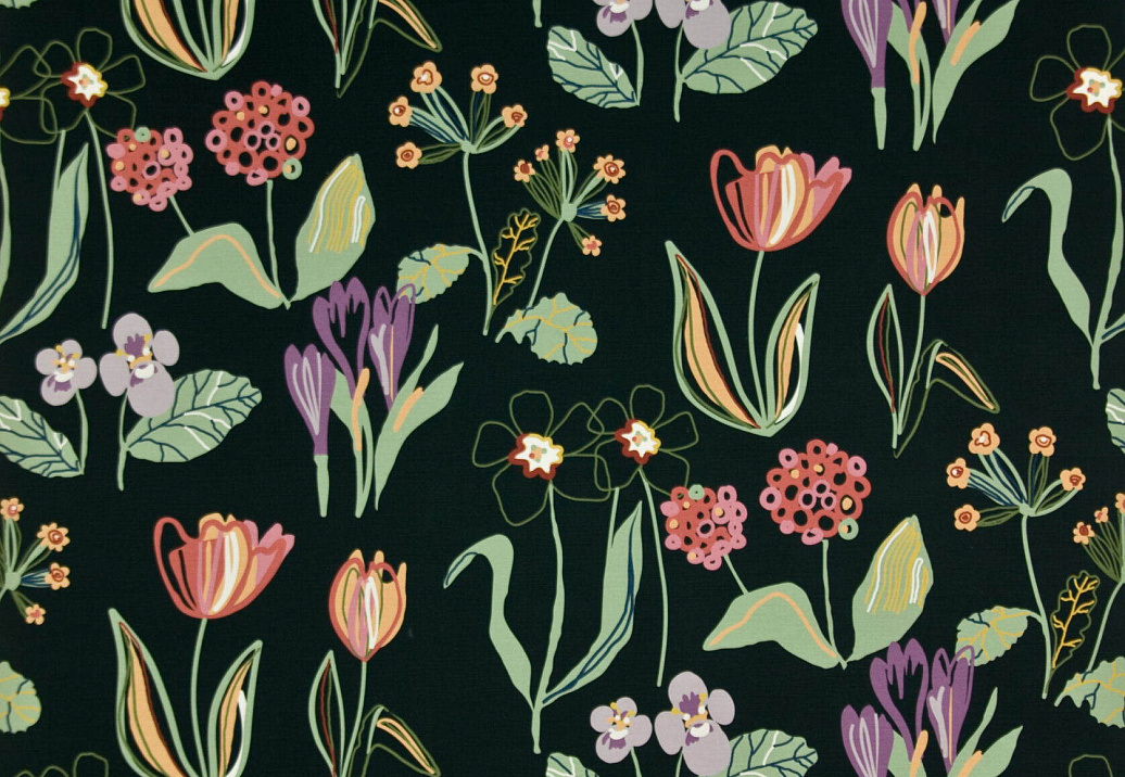 Ткань Kinnamark Floral 100921/03