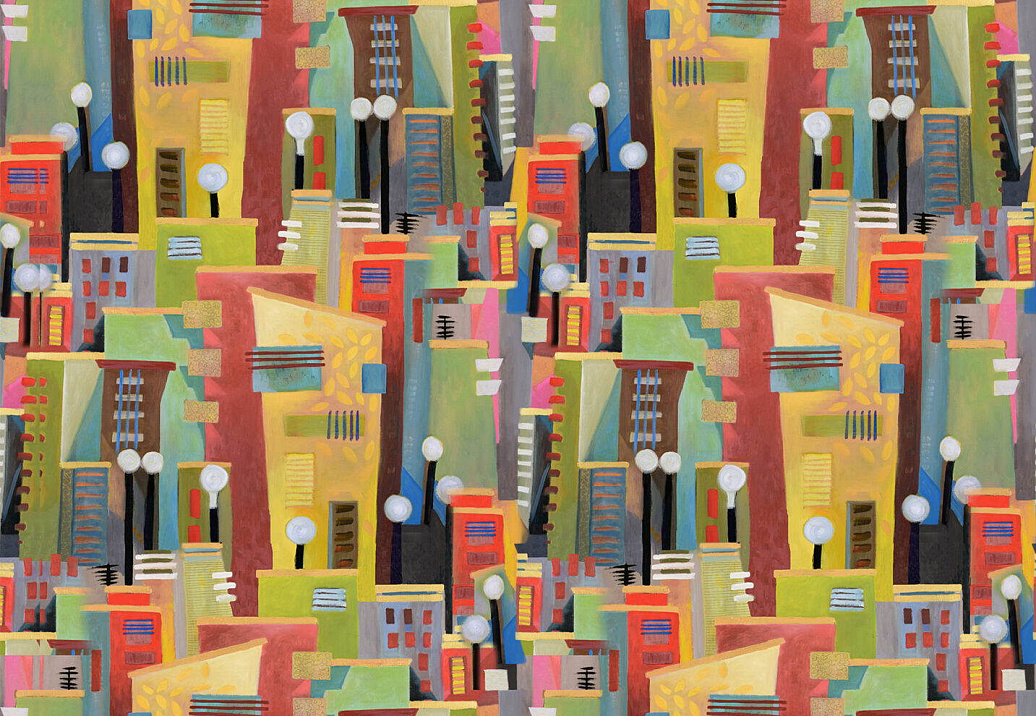 Ткань Kinnamark Town 100944/01