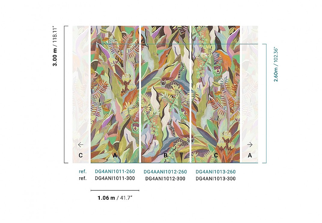 Обои Khroma Wall Designs IV DG4ANI1011-260