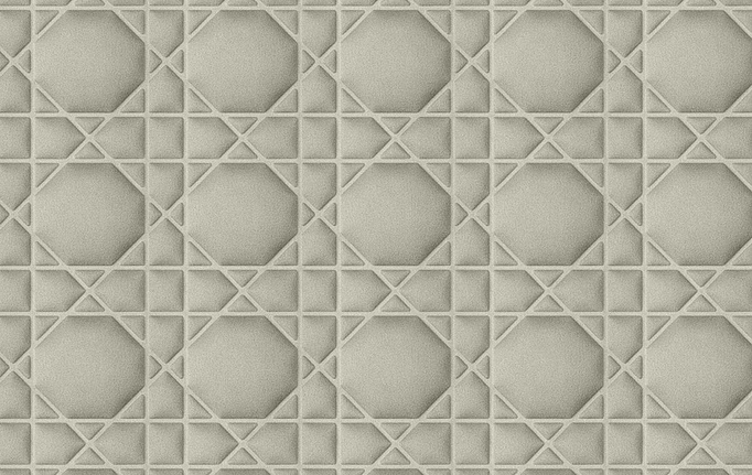 Корейские обои Textile Wallcoverings, коллекция Volume Touch Cannage, артикул TDI006