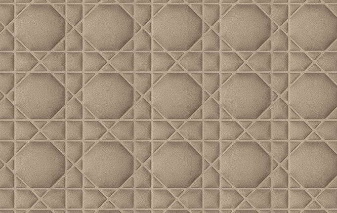 Корейские обои Textile Wallcoverings, коллекция Volume Touch Cannage, артикул TDI012
