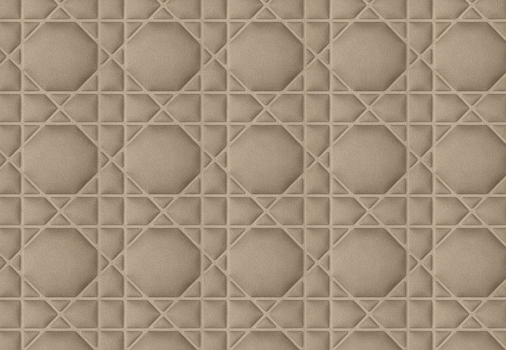 Обои Textile Wallcoverings Volume Touch Cannage TDI012