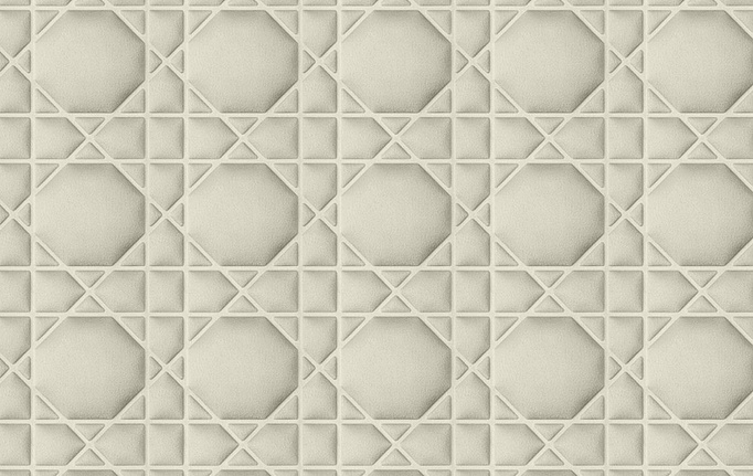 Корейские обои Textile Wallcoverings, коллекция Volume Touch Cannage, артикул TDI014