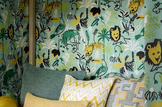 Ткань Pepe Penalver Safari Simba/04