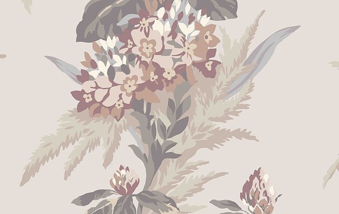 Английские обои 1838 Wallcoverings, коллекция Aurora, артикул 1804-116-04
