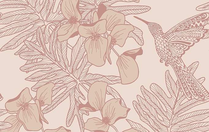 Английские обои 1838 Wallcoverings, коллекция Aurora, артикул 1804-117-04