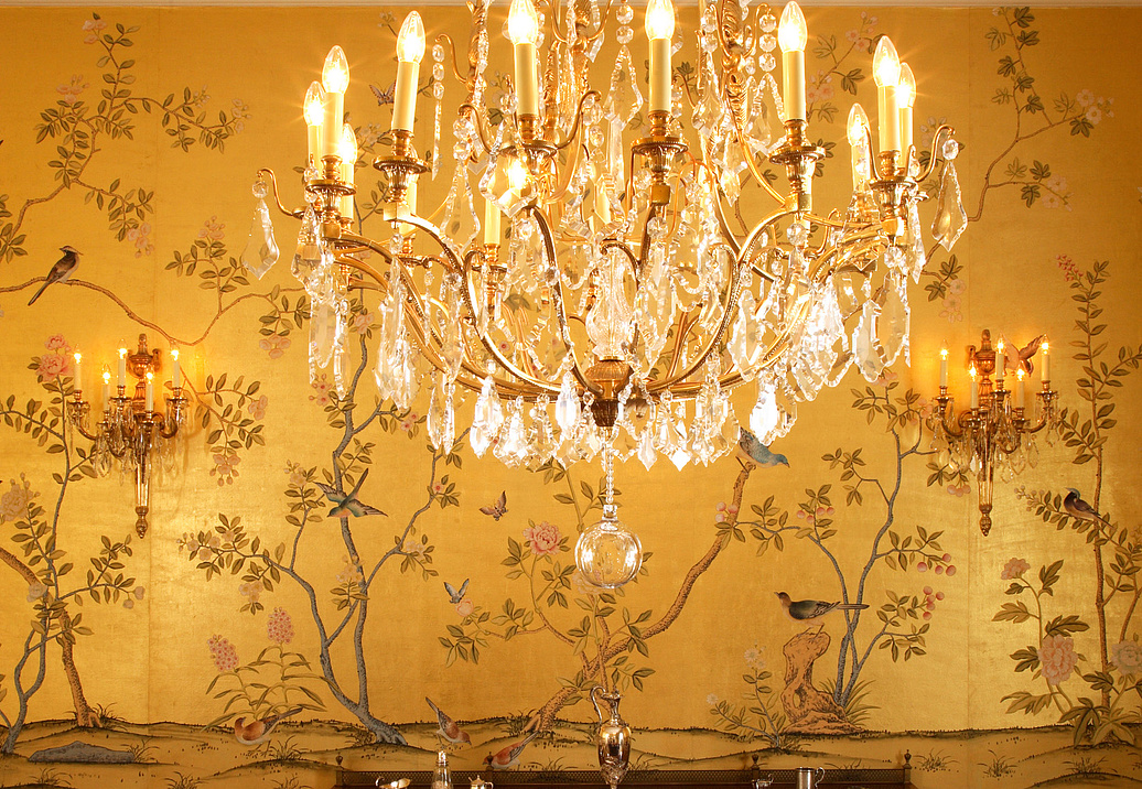 Обои De Gournay Chinoiserie Badminton/C-078