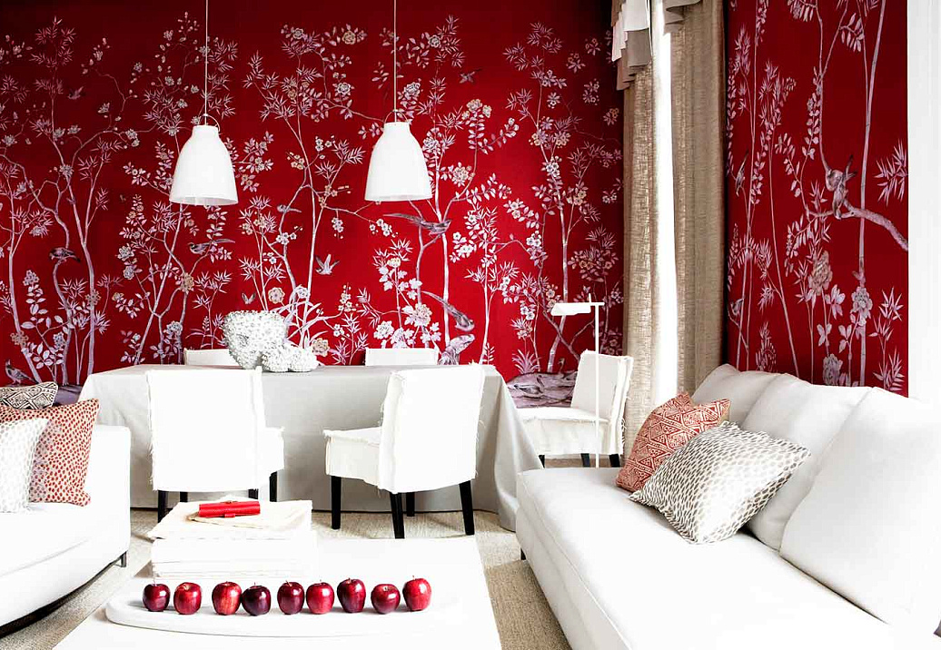 Обои De Gournay Chinoiserie Portobello/C-081