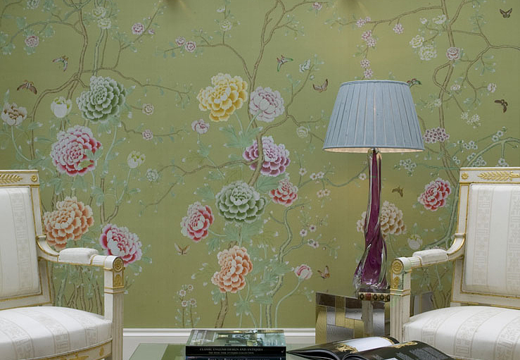 Обои De Gournay Chinoiserie Chelsea/C-041