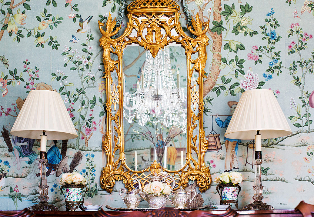 Обои De Gournay Chinoiserie Abbotsford/C-080
