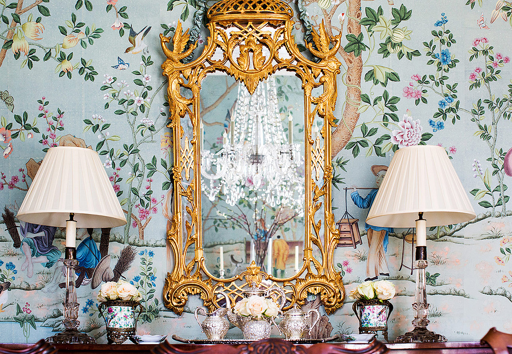 Обои De Gournay Chinoiserie Abbotsford/C-080