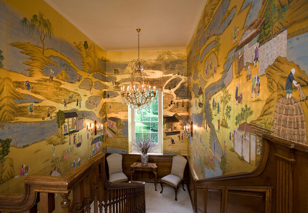 Обои De Gournay Chinoiserie Coutts/C-019
