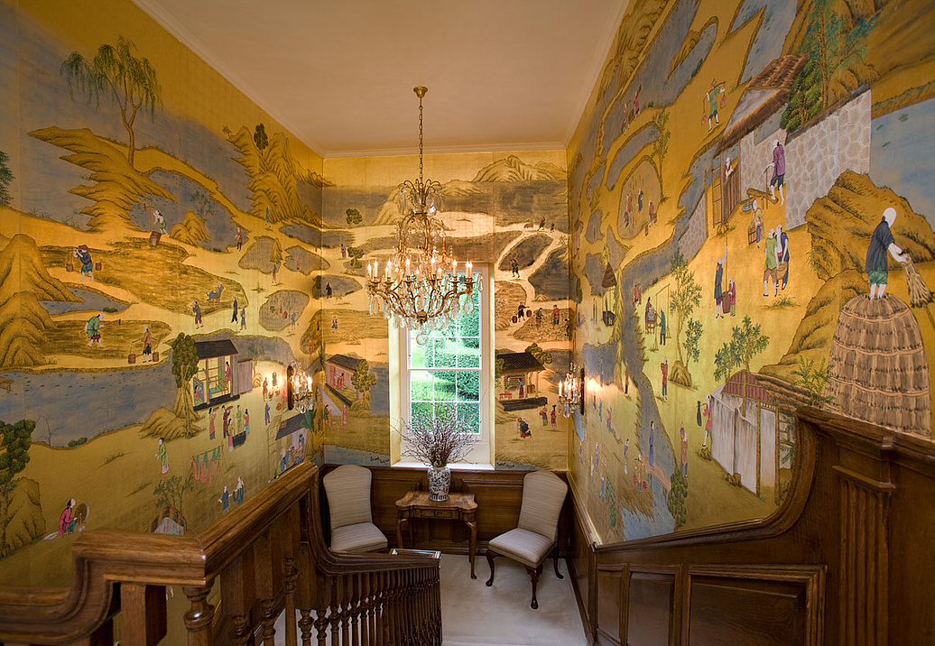 Обои De Gournay Chinoiserie Coutts/C-019