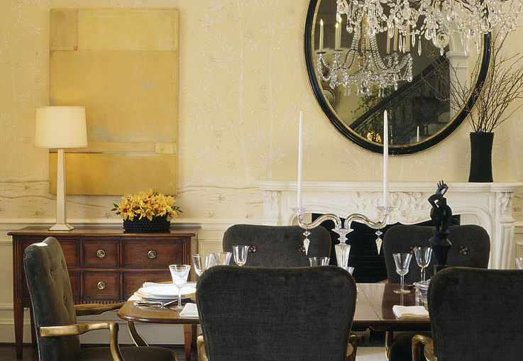 Обои De Gournay Chinoiserie Chantilly/C-031