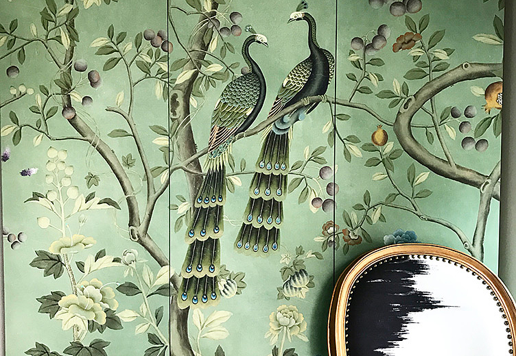 Обои De Gournay Chinoiserie St Laurent/C-084