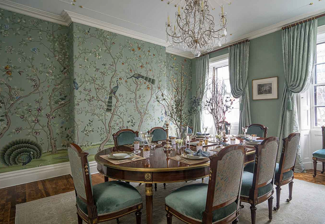 Обои De Gournay Chinoiserie St Laurent/C-084