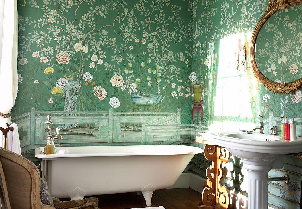 Обои De Gournay Chinoiserie Temple Newsam/C-079