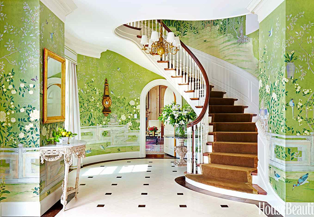 Обои De Gournay Chinoiserie Temple Newsam/C-079