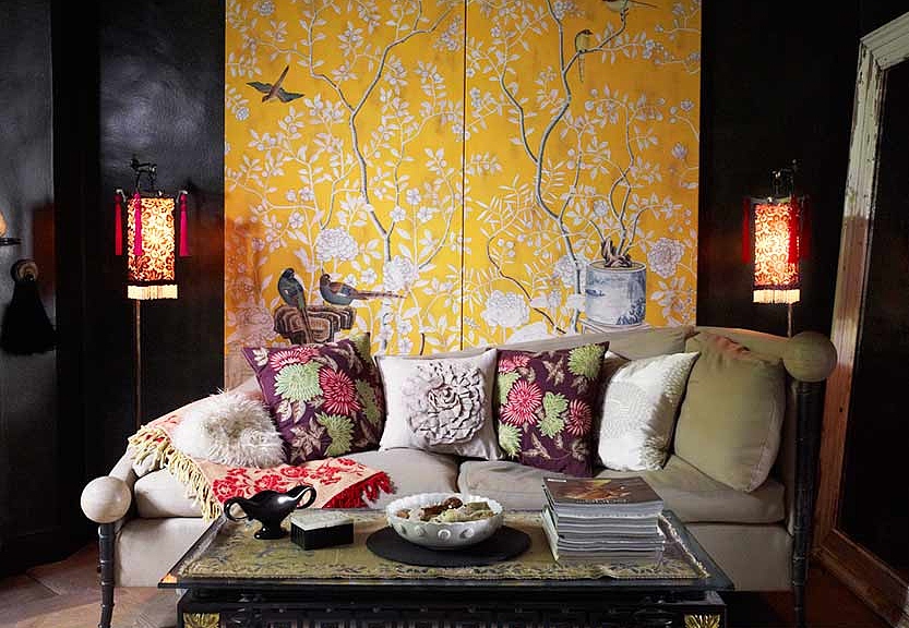 Обои De Gournay Chinoiserie Temple Newsam/C-079