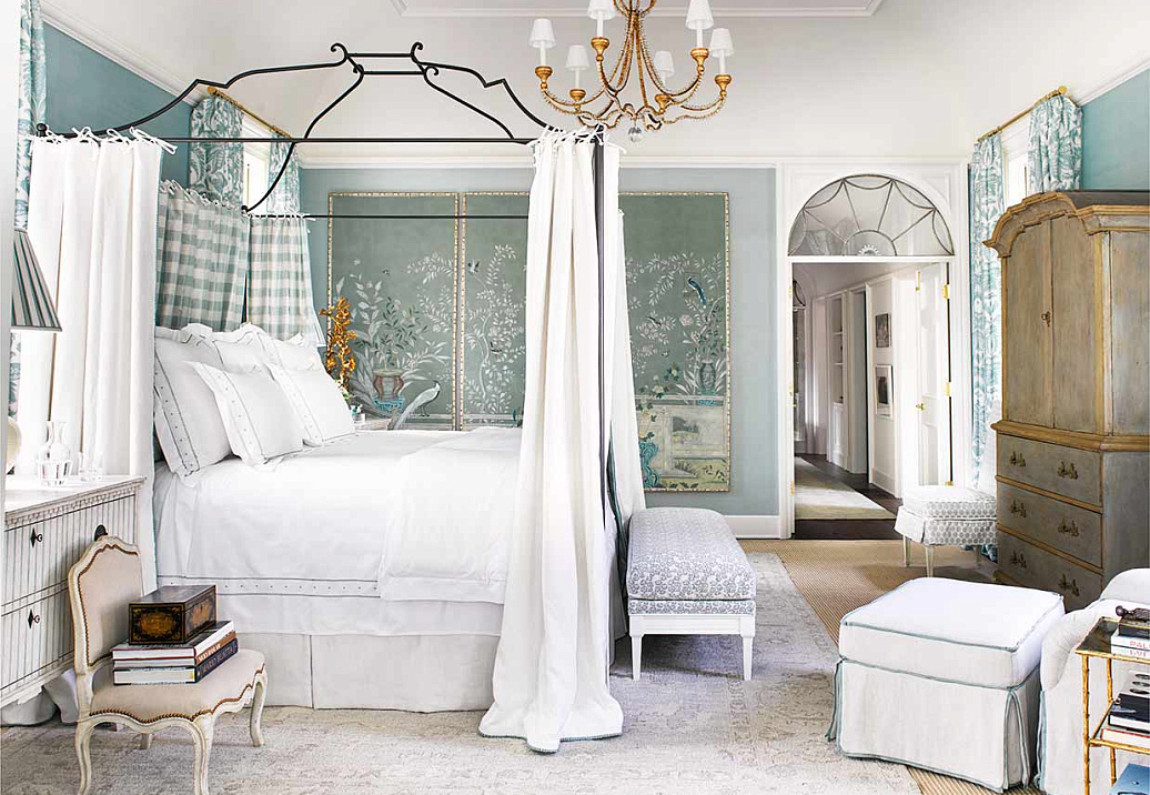 Обои De Gournay Chinoiserie Salon Vert/C-088