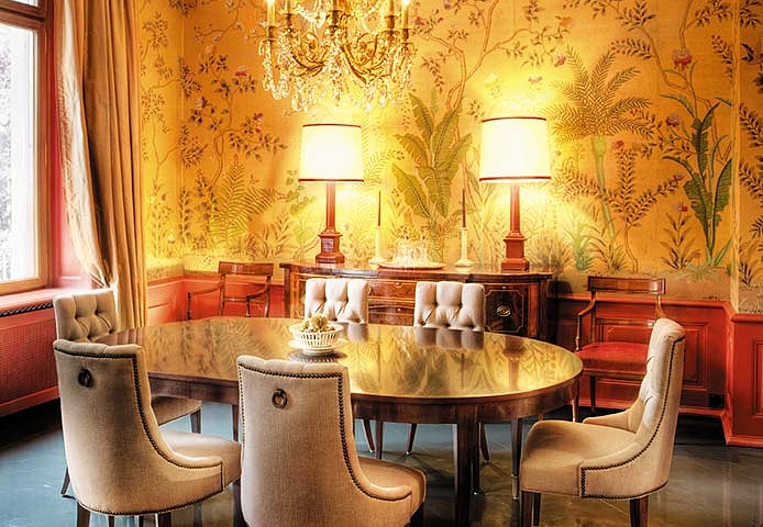 Обои De Gournay Chinoiserie Sans Souci/C-015