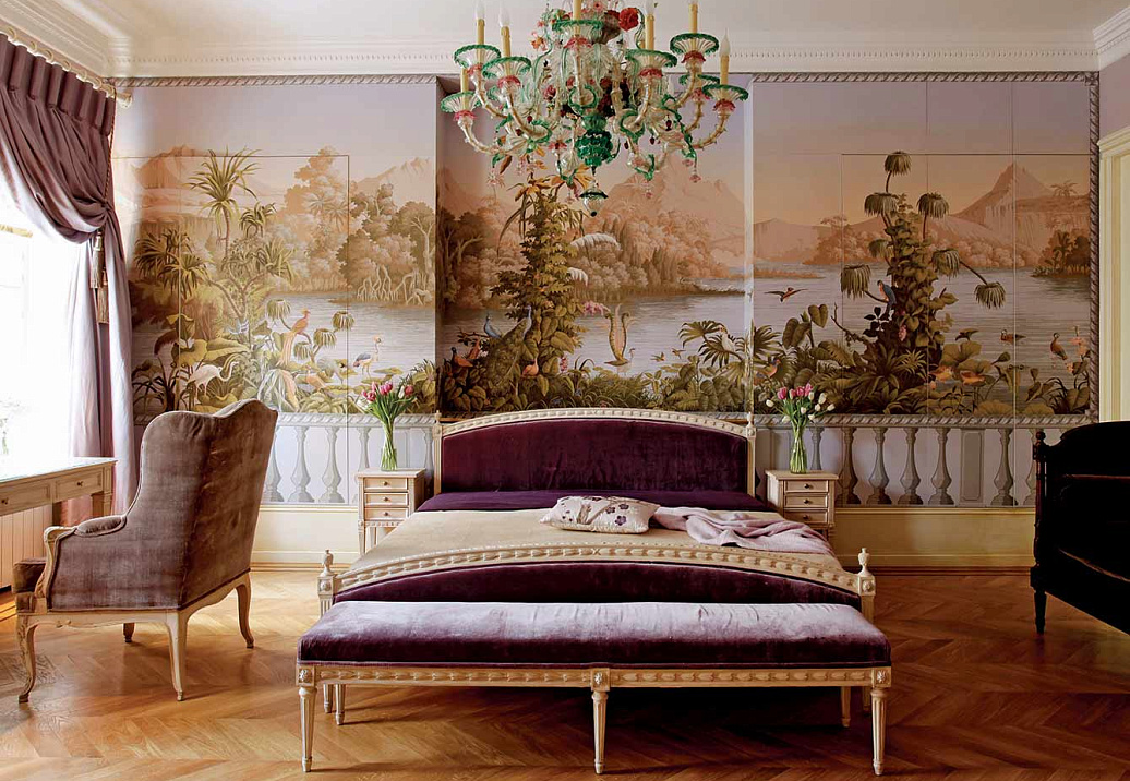 Обои De Gournay Papiers Peints Panoramiques Le Bresil/E-19