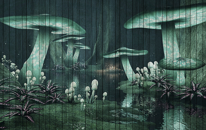 Немецкие панно и фотообои A. S. Creation, коллекция Living Walls - Walls by Patel 2, артикул DD113949